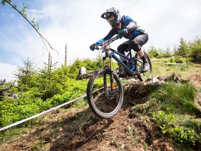 Ettelsberg-Seilbahn, Downhill Race beim Bike-Festival Willingen